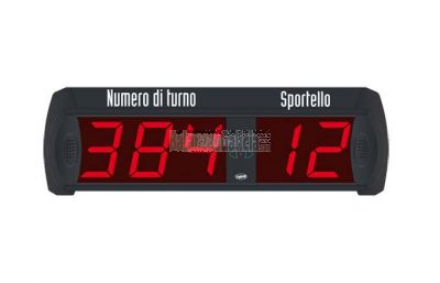 MULTI ST-32 Pantalla de turno de 3 dígitos + puesto con mando a distancia