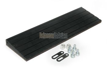 Rampa de aluminio para WWSD y WWSF. Dimensiones 900x150x30mm.