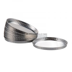 Platillos desechables aluminio para analizadores de Humedad  WX-95-500 - Diámetro 95 mm ( Pack 500 uds)