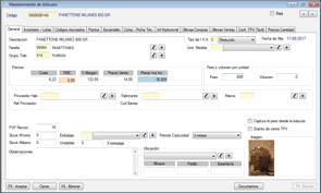 Software para Panaderias y Obradores - MOVILPAN