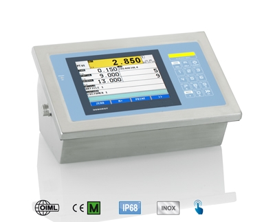 Sistema de Pesaje para control estadístico BG-AX-QUALY con plataforma de sobremesa