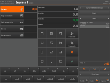 TPV LunarPOS Tactil - pescaderias